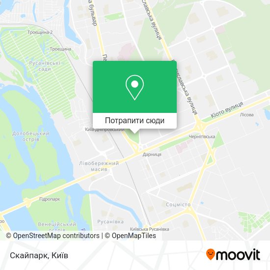 Карта Скайпарк