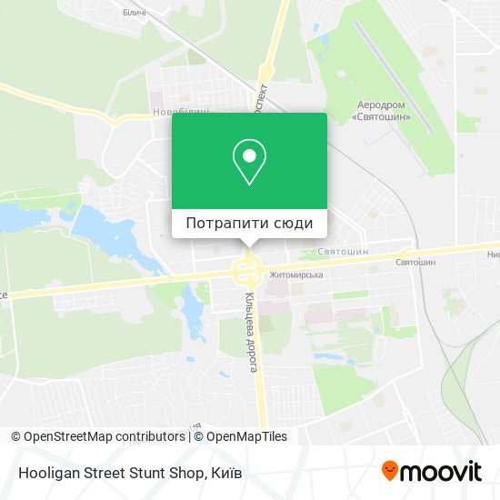 Карта Hooligan Street Stunt Shop