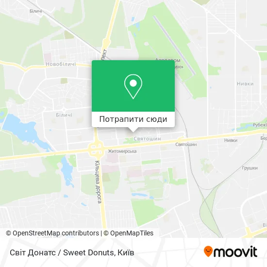 Карта Світ Донатс / Sweet Donuts