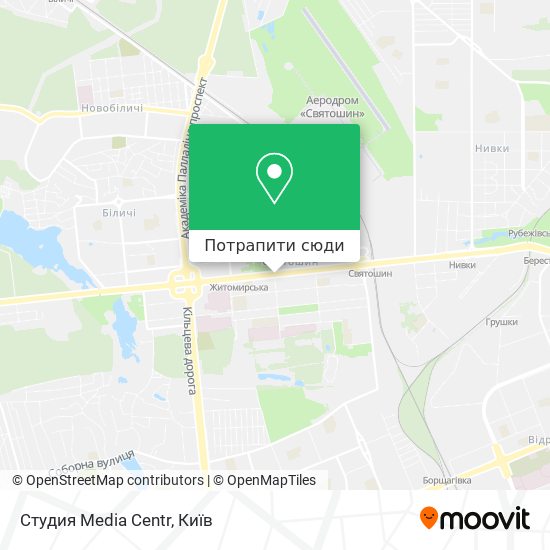 Карта Студия Media Centr