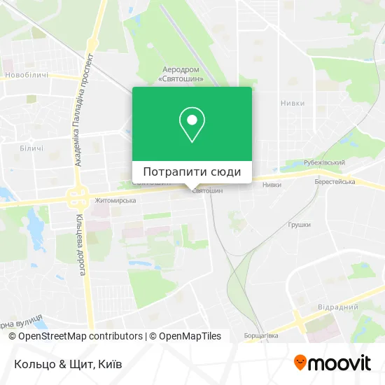 Карта Кольцо & Щит