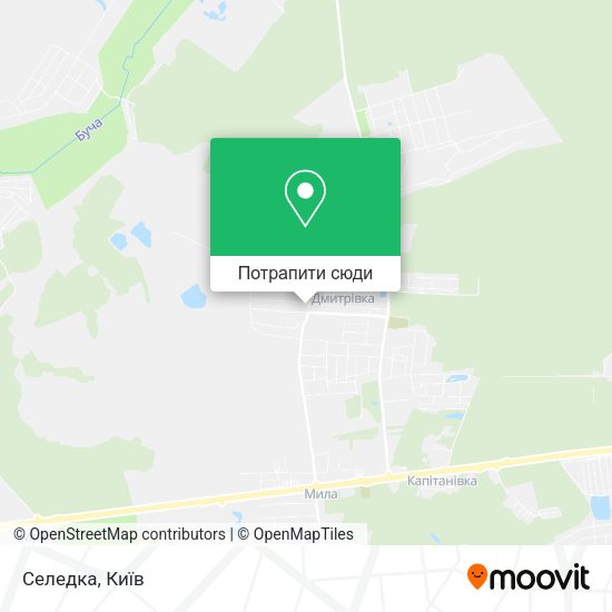 Карта Селедка