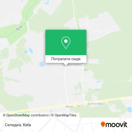 Карта Селедка