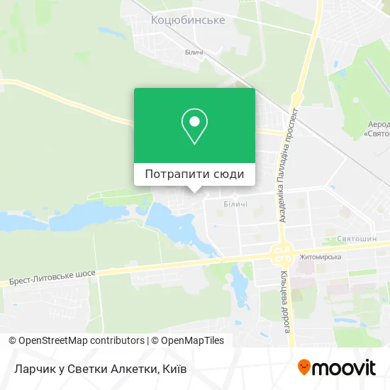 Карта Ларчик у Светки Алкетки