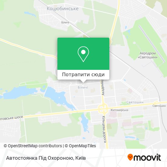 Карта Автостоянка Під Охороною