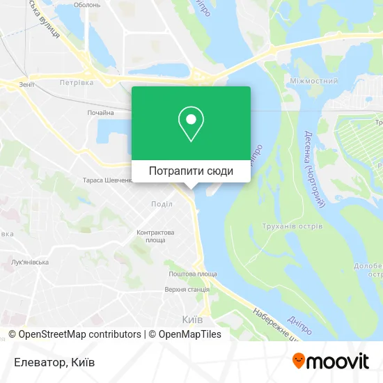 Карта Елеватор