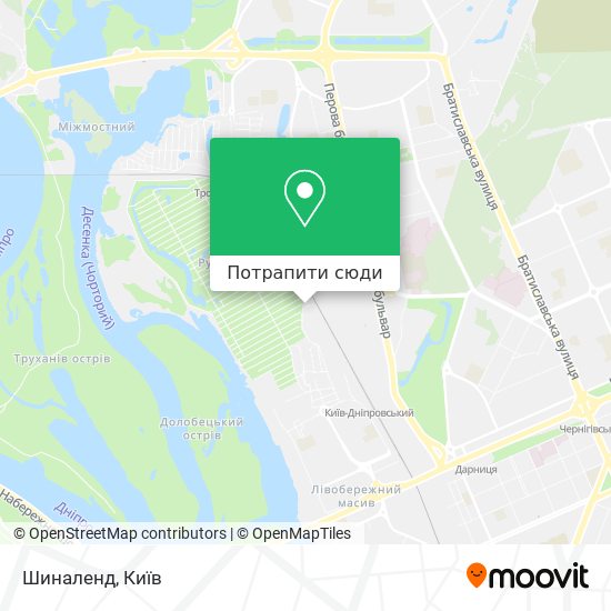 Карта Шиналенд