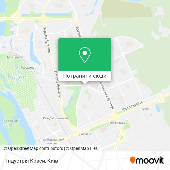 Карта Індустрія Краси