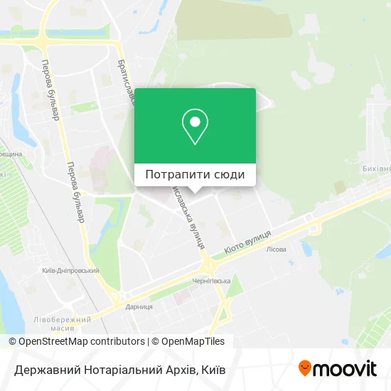 Карта Державний Нотаріальний Архів