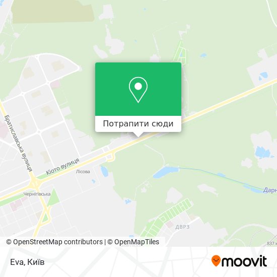 Карта Eva