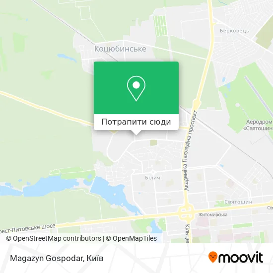 Карта Magazyn Gospodar