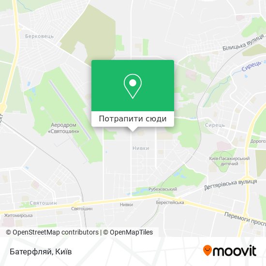 Карта Батерфляй