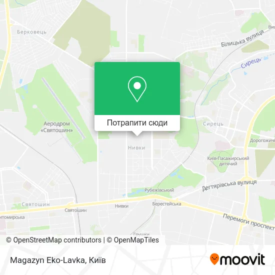 Карта Magazyn Eko-Lavka