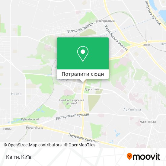 Карта Квіти