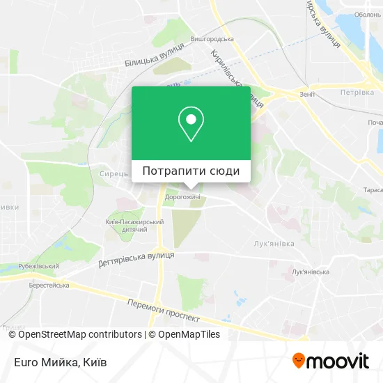 Карта Euro Мийка
