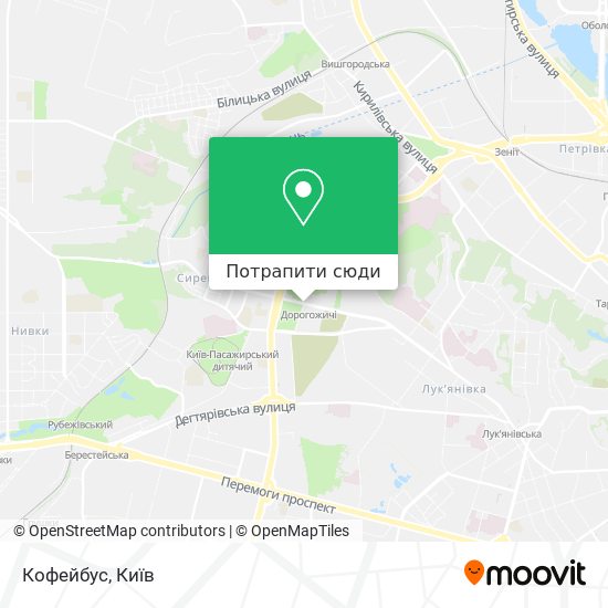 Карта Кофейбус