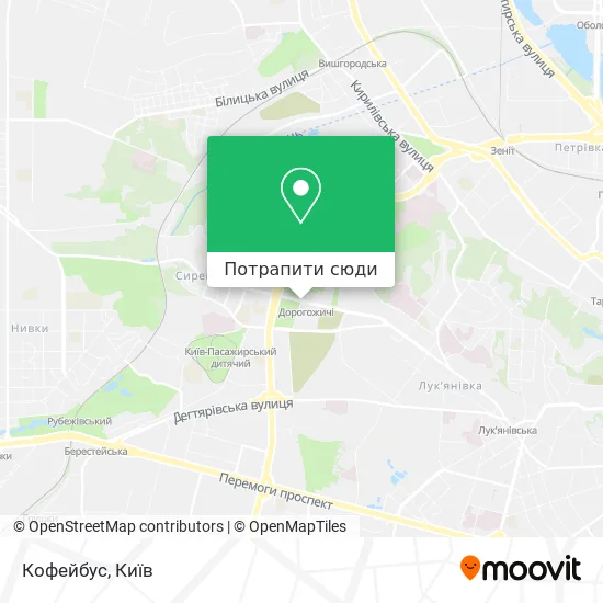 Карта Кофейбус