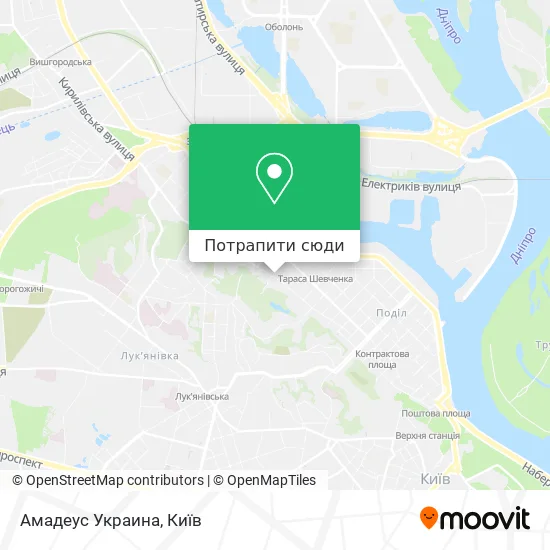 Карта Амадеус Украина