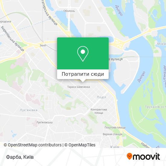 Карта Фарба