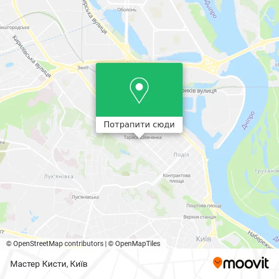 Карта Мастер Кисти
