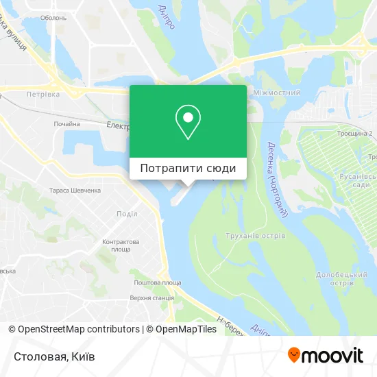 Карта Столовая