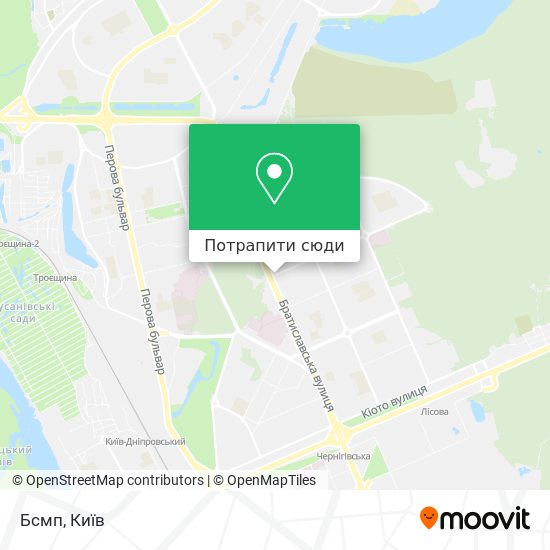 Карта Бсмп