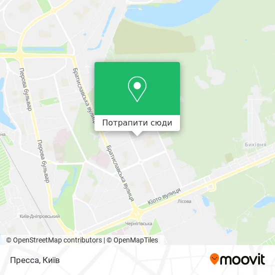 Карта Пресса