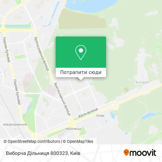 Карта Виборча Дільниця 800323