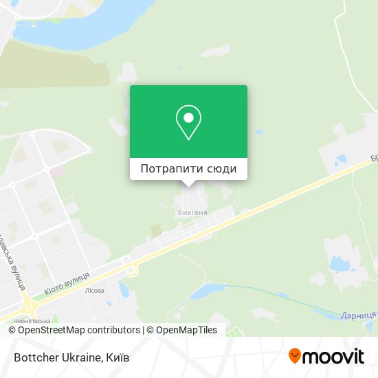 Карта Bottcher Ukraine