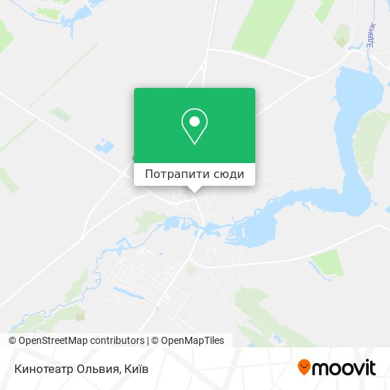 Карта Кинотеатр Ольвия