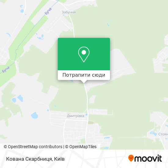 Карта Кована Скарбниця