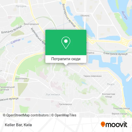 Карта Keller Bar