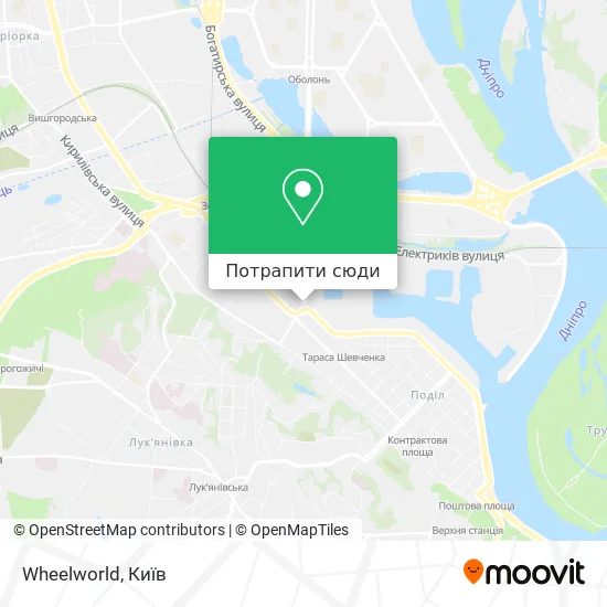 Карта Wheelworld