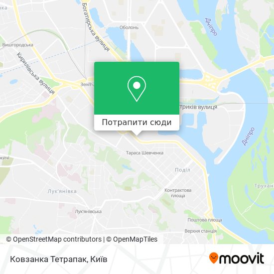 Карта Ковзанка Тетрапак