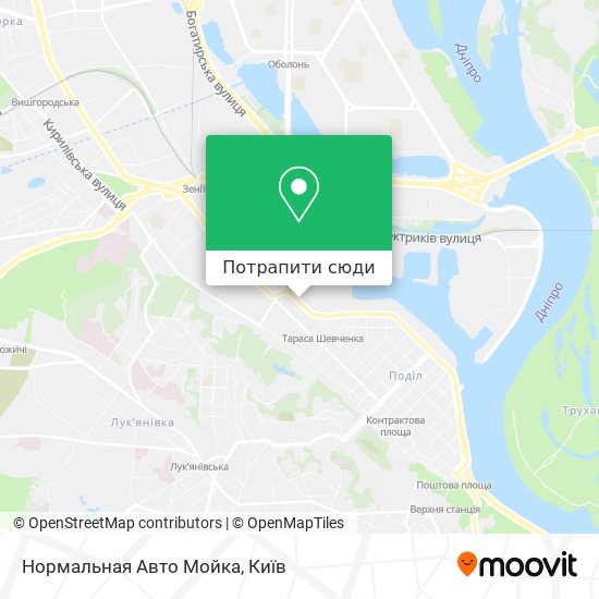 Карта Нормальная Авто Мойка