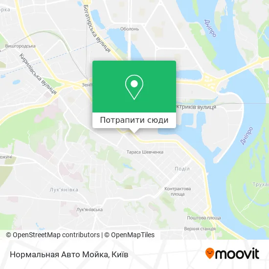 Карта Нормальная Авто Мойка