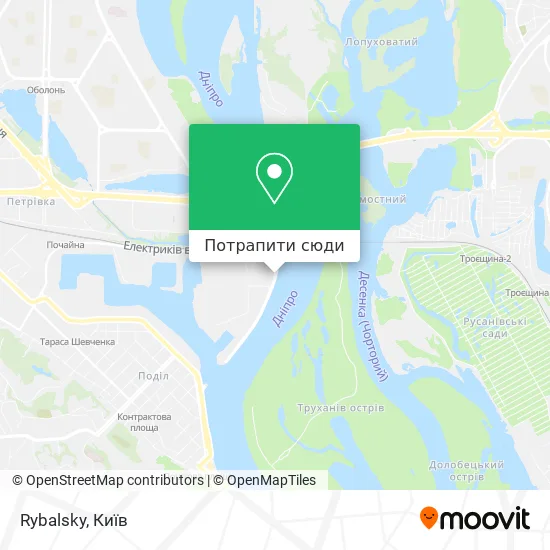 Карта Rybalsky