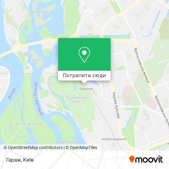 Карта Гараж