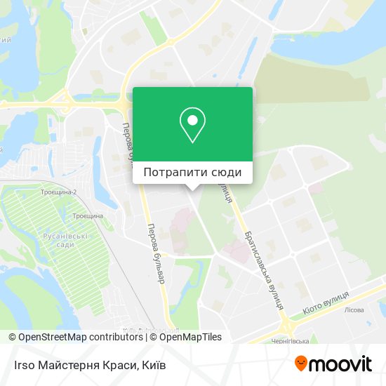 Карта Irso Майстерня Краси