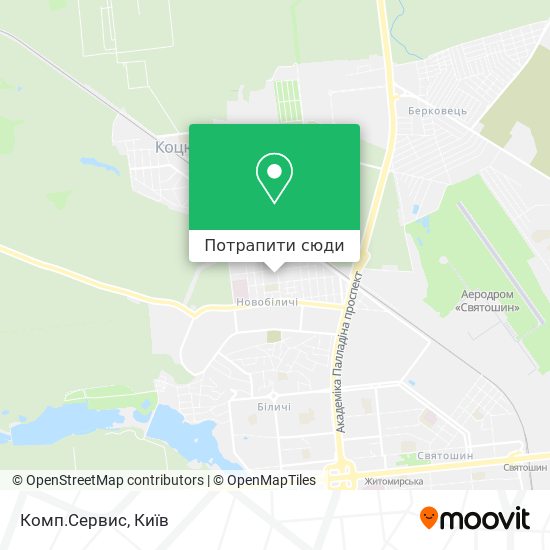 Карта Комп.Сервис