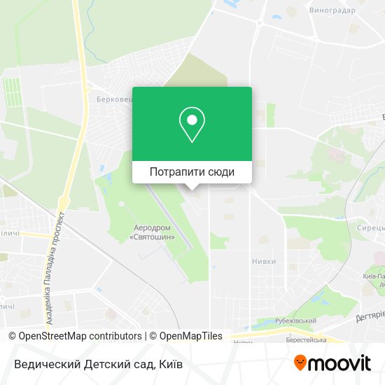 Карта Ведический Детский сад