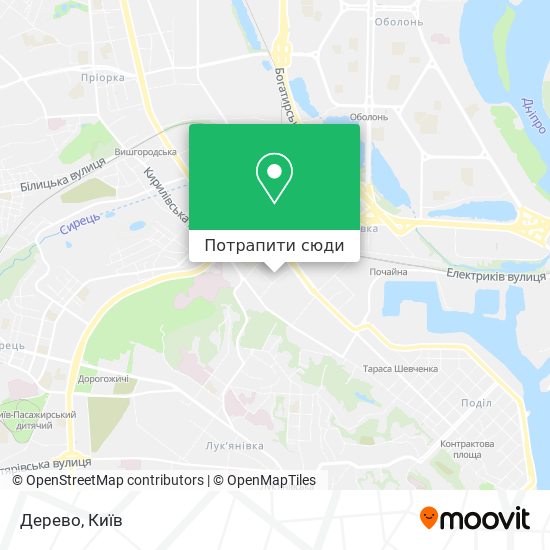 Карта Дерево