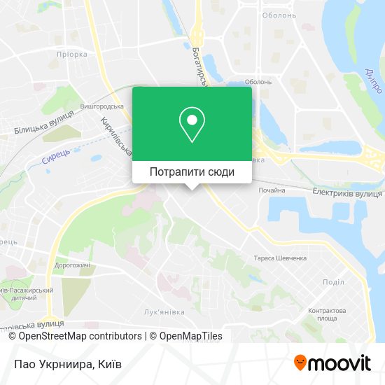 Карта Пао Укрниира