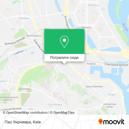 Карта Пао Укрниира