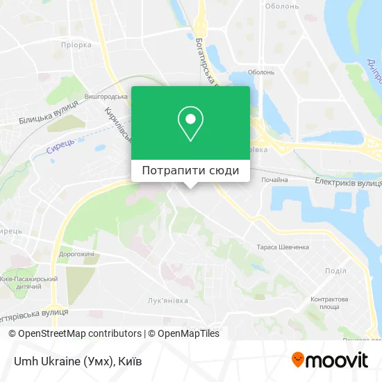 Карта Umh Ukraine (Умх)