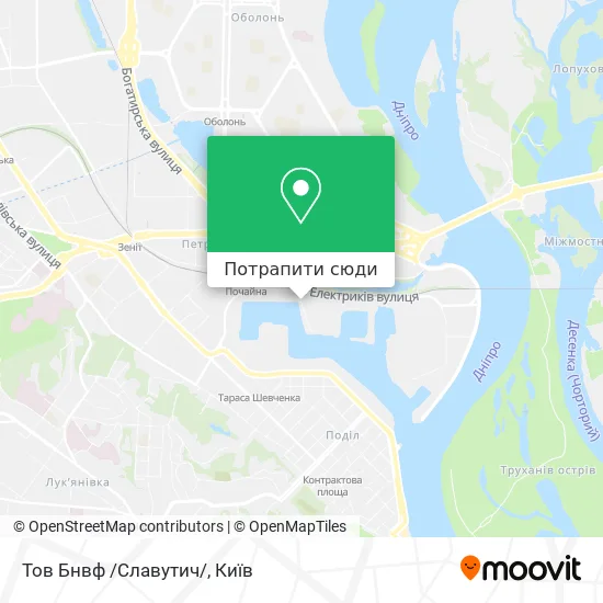 Карта Тов Бнвф /Славутич/