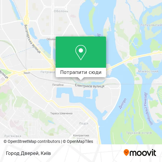 Карта Город Дверей