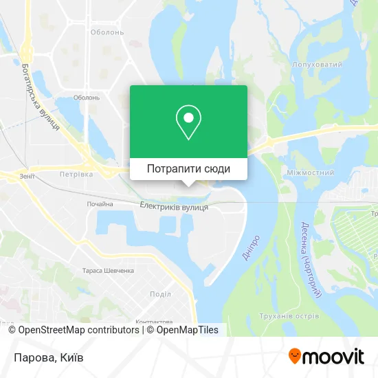 Карта Парова