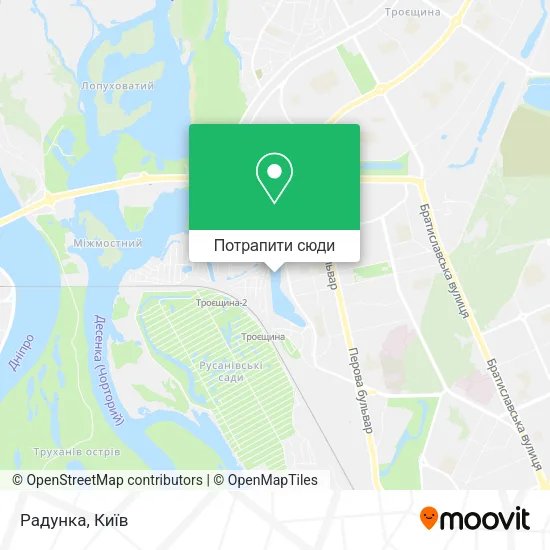 Карта Радунка