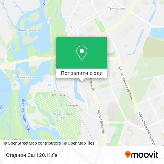Карта Стадион Сш 120